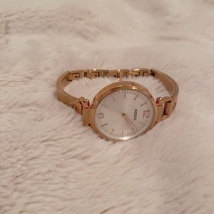Fossil Rose Gold Watch